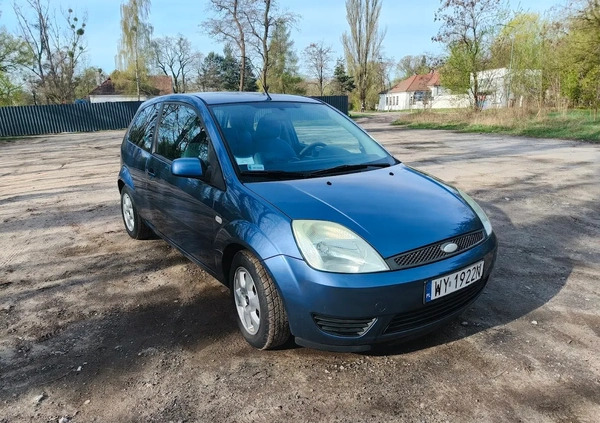 Ford Fiesta cena 6200 przebieg: 190500, rok produkcji 2005 z Warszawa małe 596